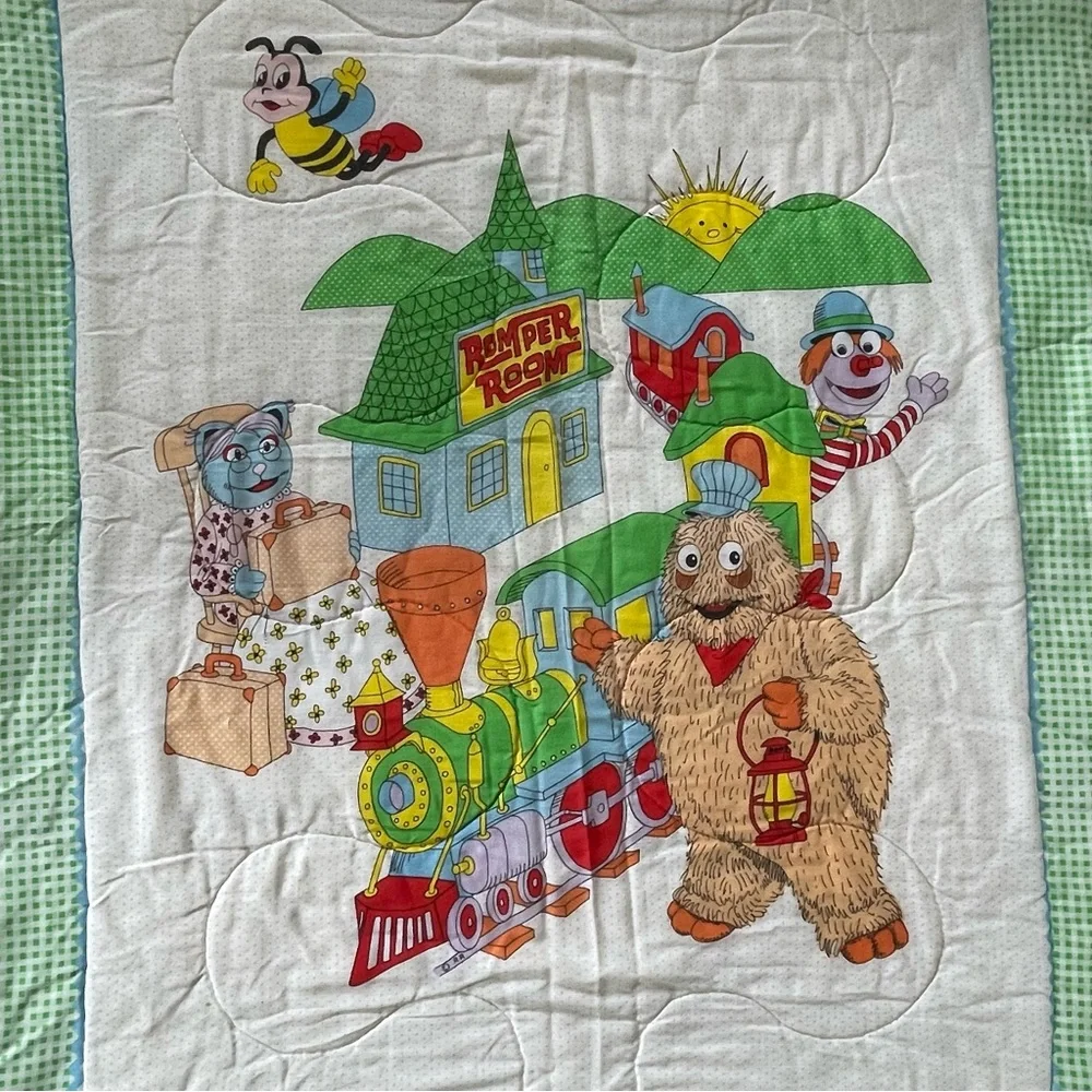 Romper Room Baby Blanket